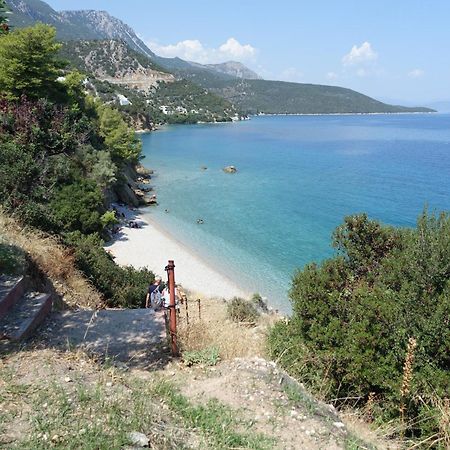 Studio In Villa In Kalloni Direkt Am Meer ภายนอก รูปภาพ
