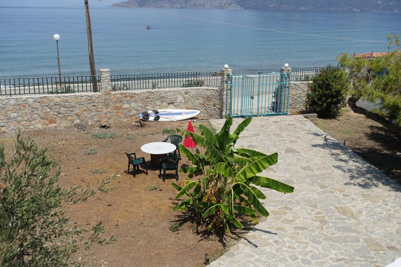 Studio In Villa In Kalloni Direkt Am Meer ภายนอก รูปภาพ
