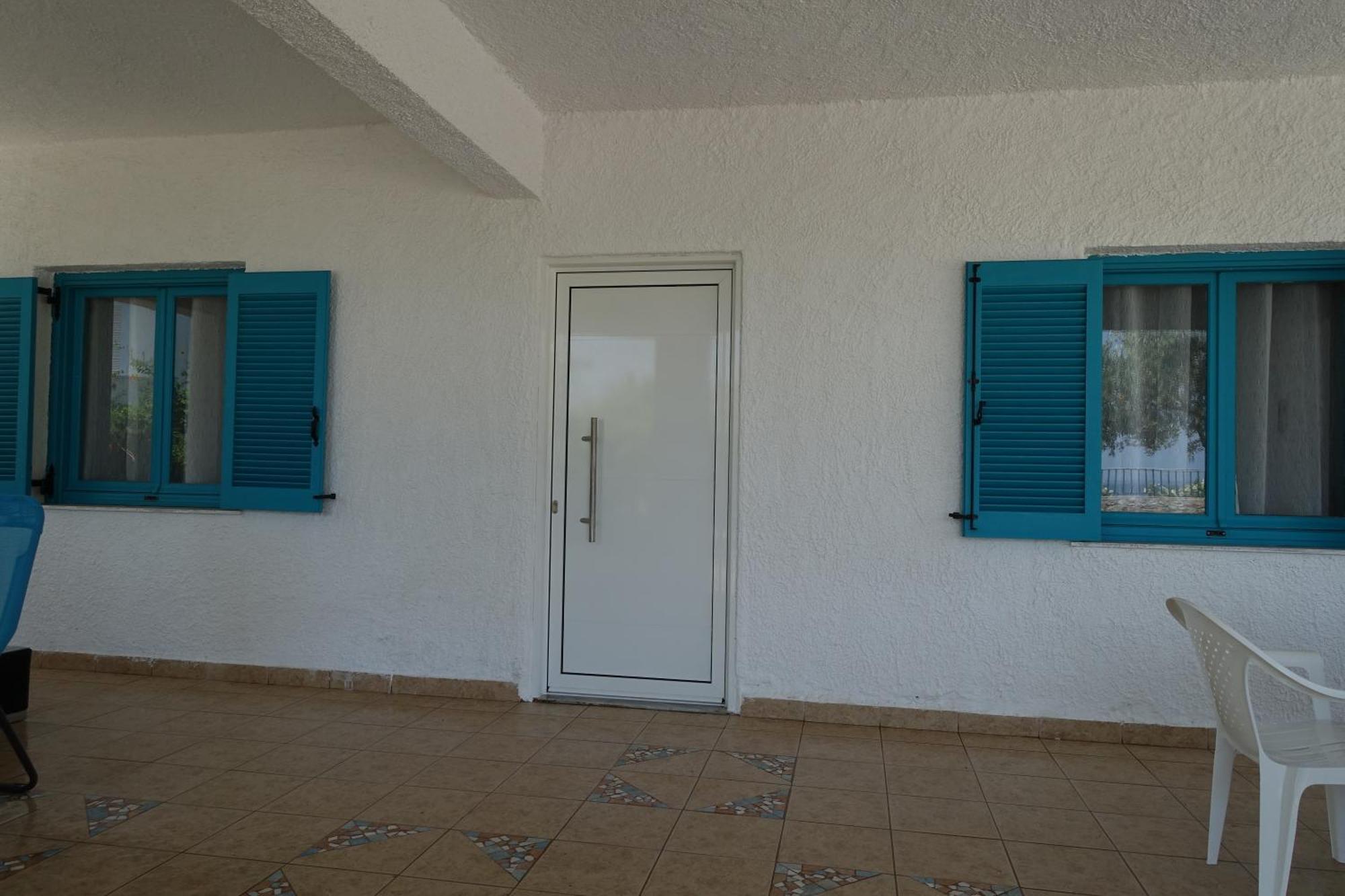 Studio In Villa In Kalloni Direkt Am Meer ภายนอก รูปภาพ