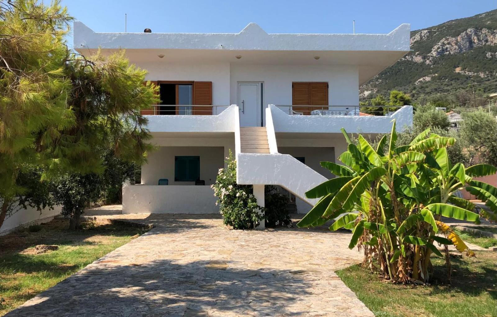 Studio In Villa In Kalloni Direkt Am Meer ภายนอก รูปภาพ