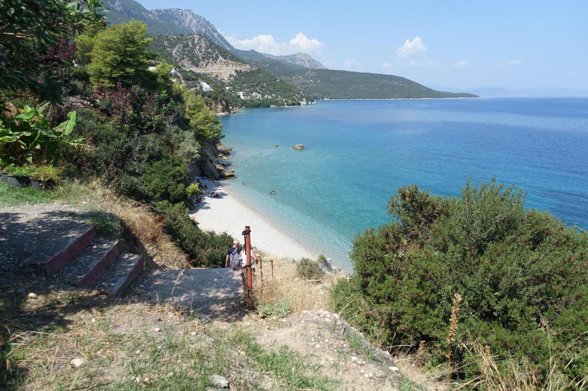 Studio In Villa In Kalloni Direkt Am Meer ภายนอก รูปภาพ